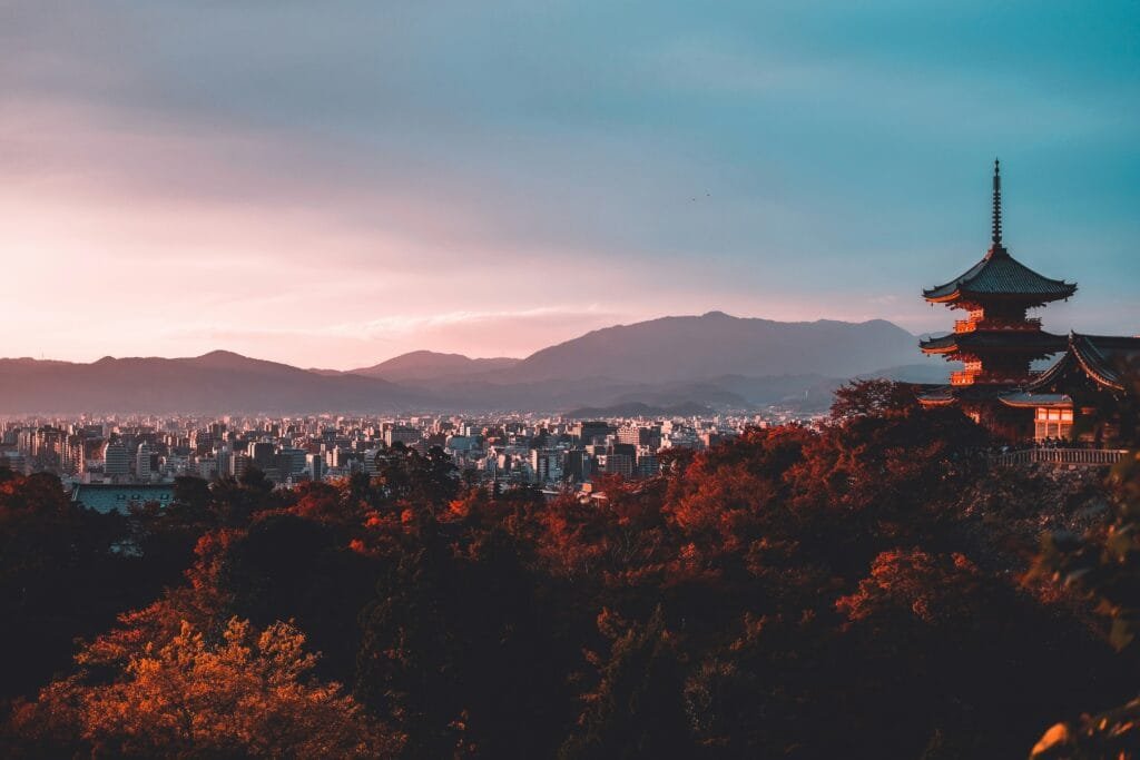 View of Kyoto